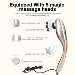Massage Hammer Multi-functional Electric Massage Stick Handheld Cervical Massage Machine