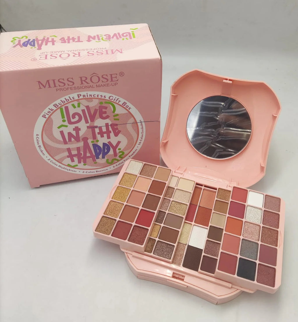 Eyeshadow Palette with Retractable Mirror