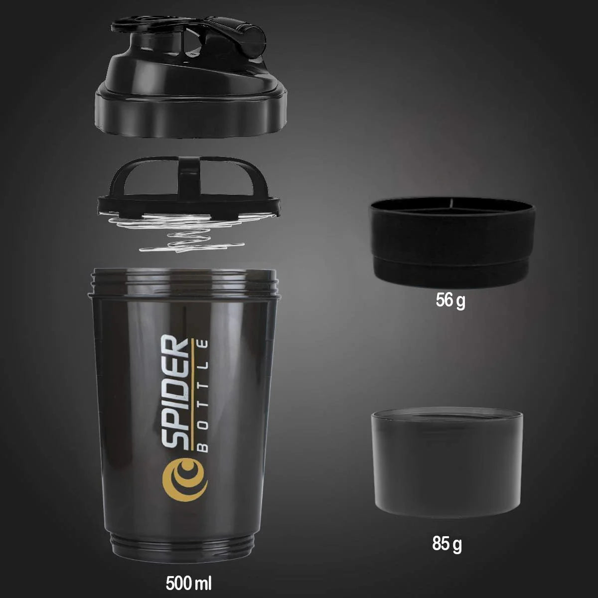 LORDEX - Body Armor Protein Shaker Bottle